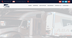 Desktop Screenshot of aba-cargo.com